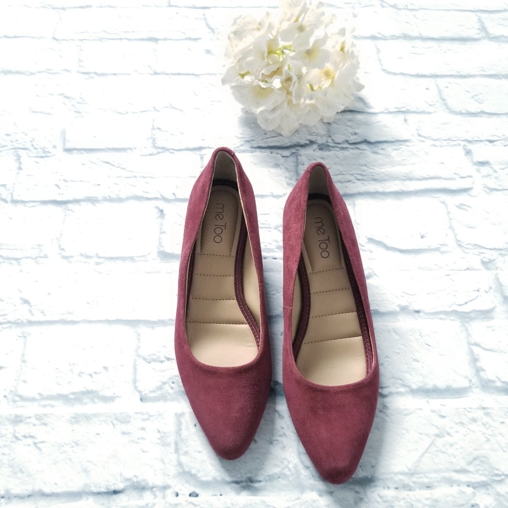 Suede Wedge Pumps Shoes with Heels New